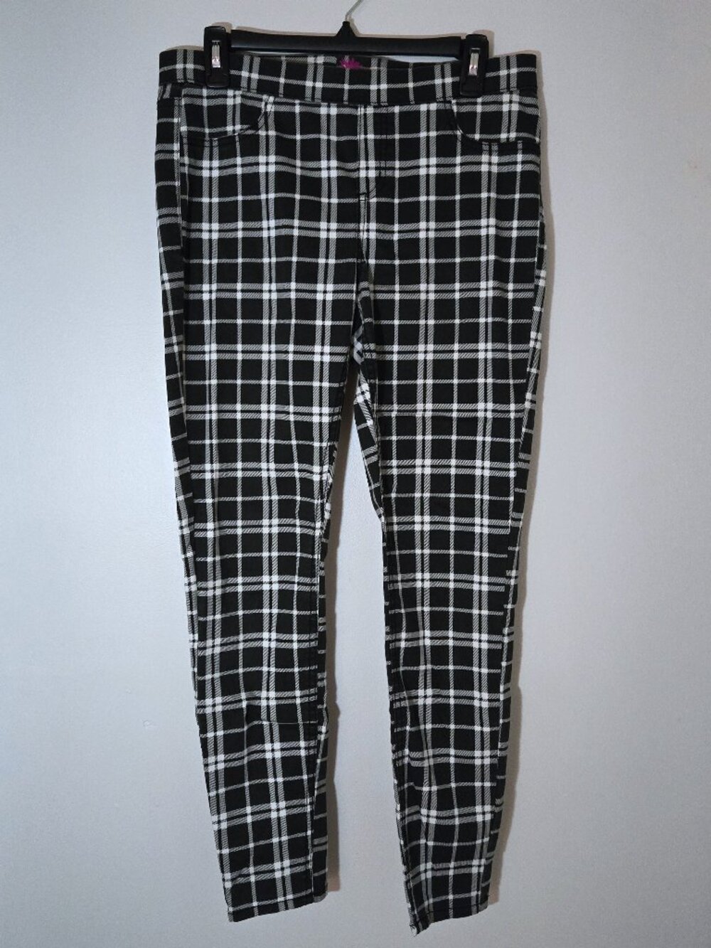 Wishful Park Tartan Plaid Skinny Pants